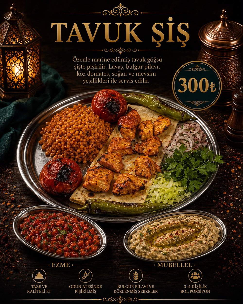 Tavuk Şiş